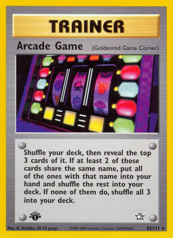 Arcade Game (Goldenrod Game Corner) (083/111) (N1)