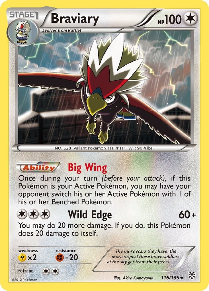 Braviary (116/135) (PLS)