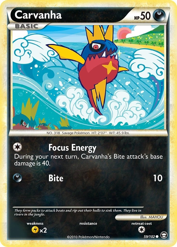 Carvanha (59/102) (TM)