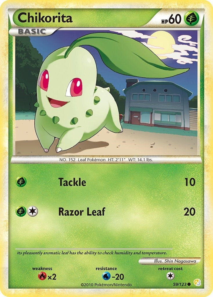 Chikorita (59/123) (HS)