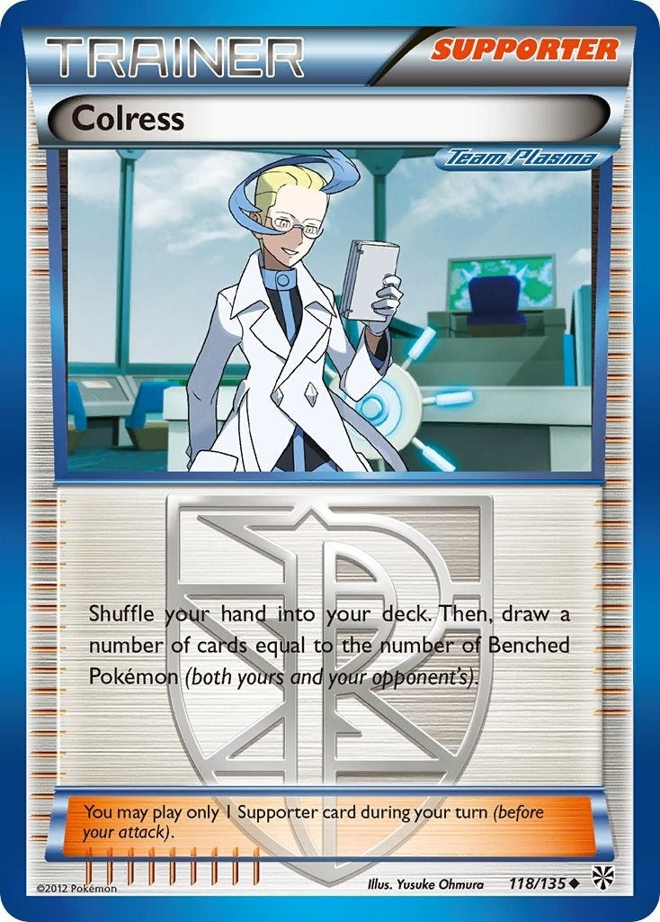 Colress (Team Plasma) (118/135) (PLS)