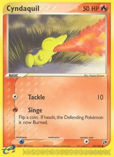 Cyndaquil (59/100) (SS)