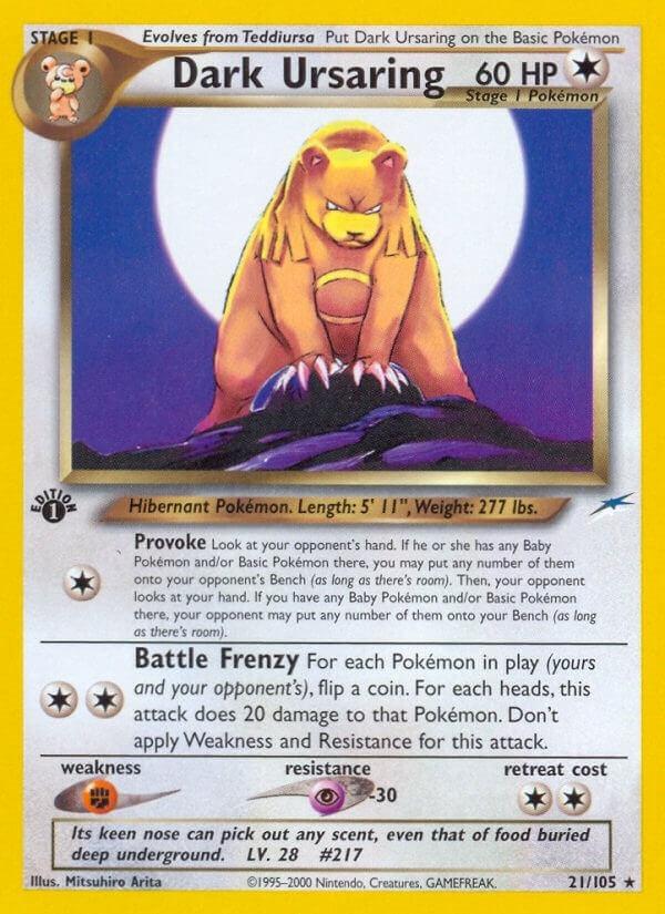 Dark Ursaring (021/105) (N4)