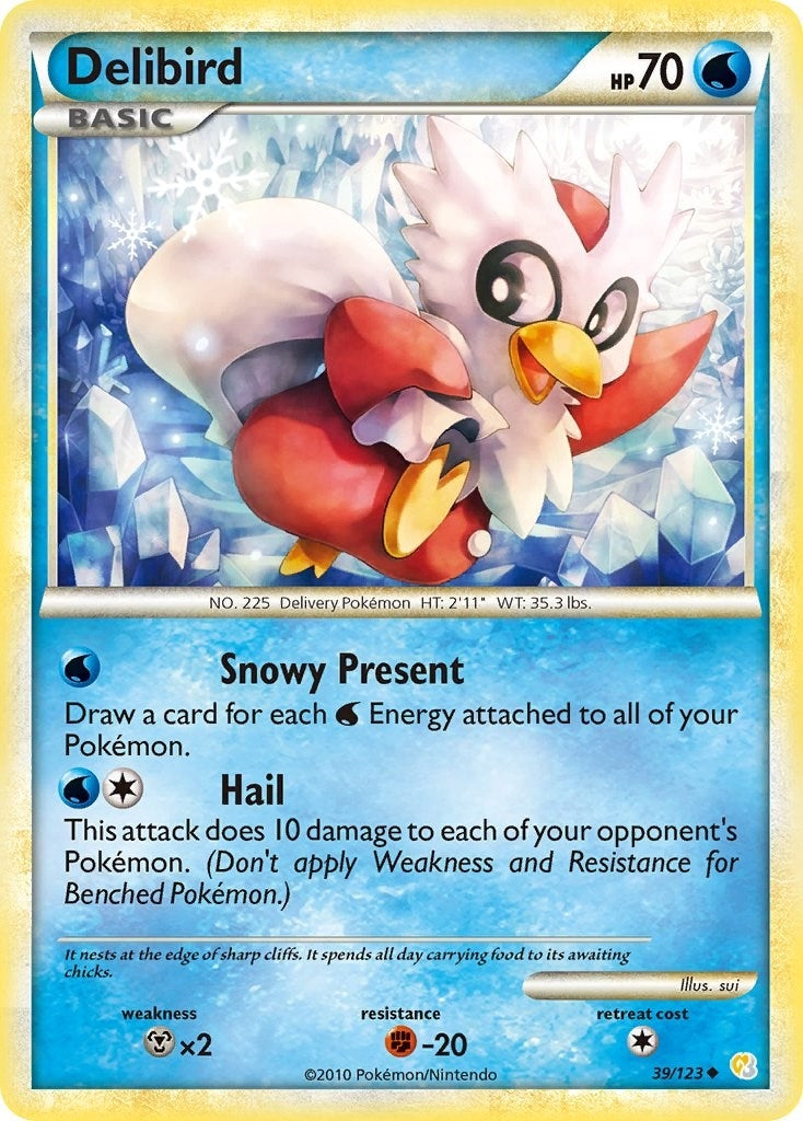 Delibird (39/123) (HS)