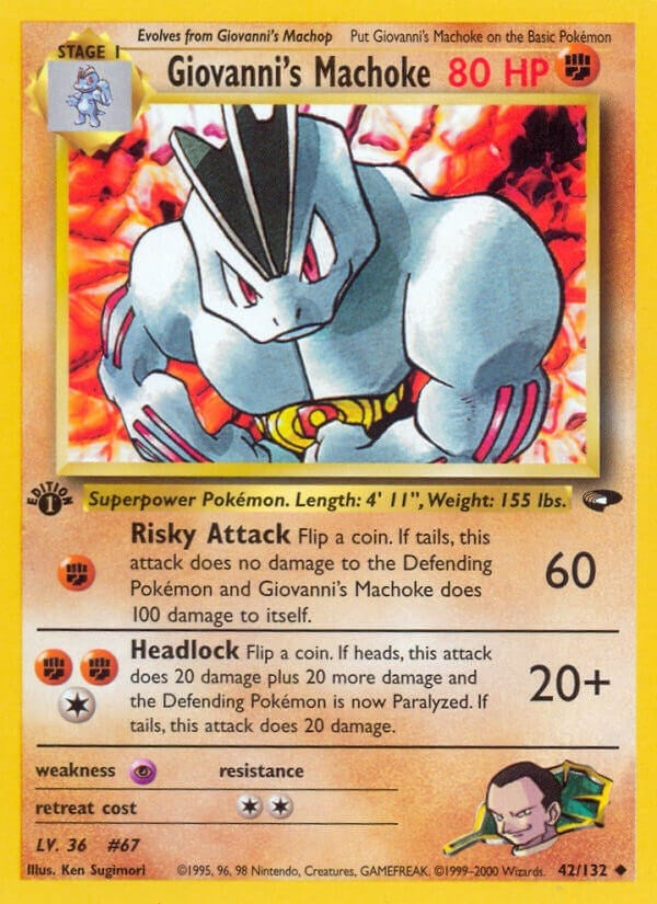 Giovanni's Machoke (042/132) (G2)