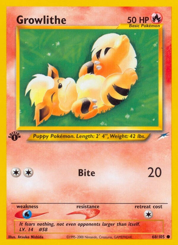 Growlithe (068/105) (N4)