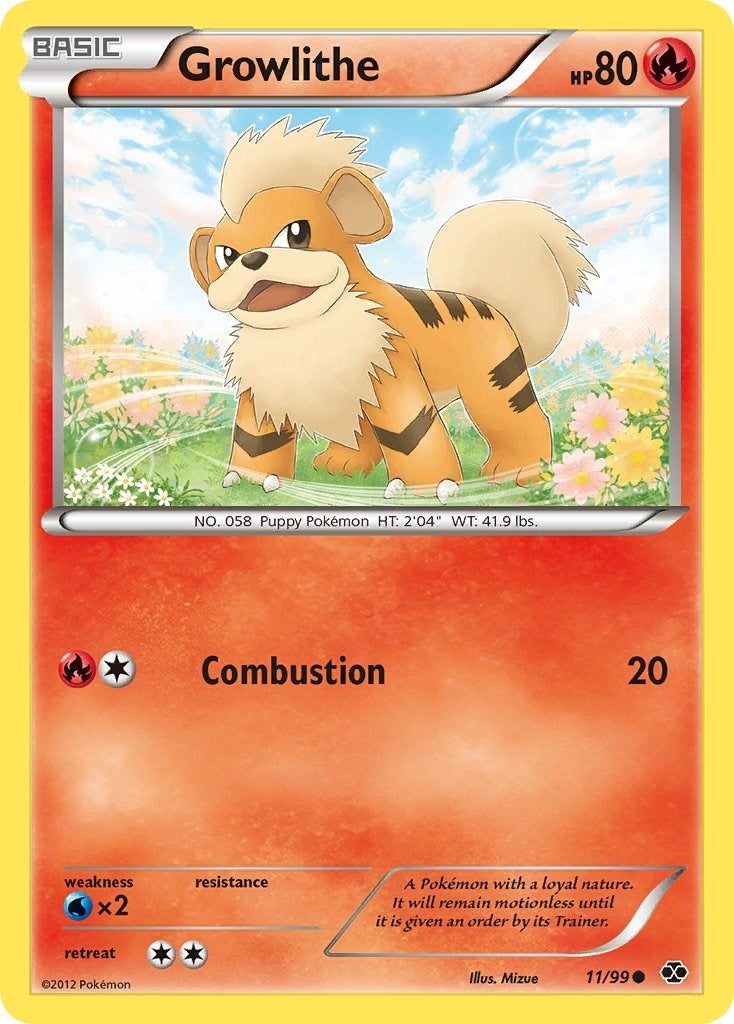 Growlithe (11) (11/99) (NXD)