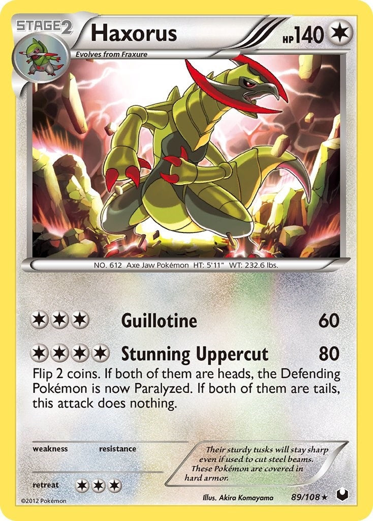 Haxorus (89/108) (DEX)