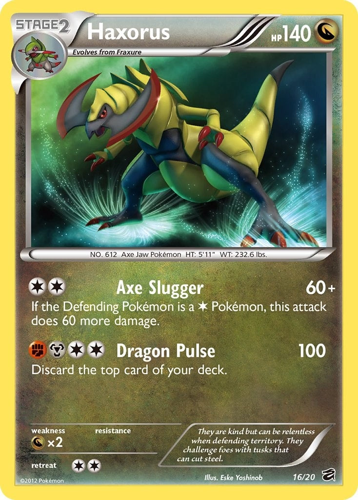 Haxorus (16/20) (DRV)