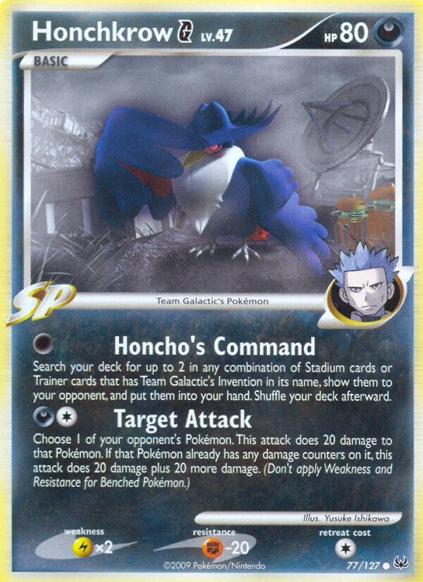 Honchkrow G (77/127) (PL)