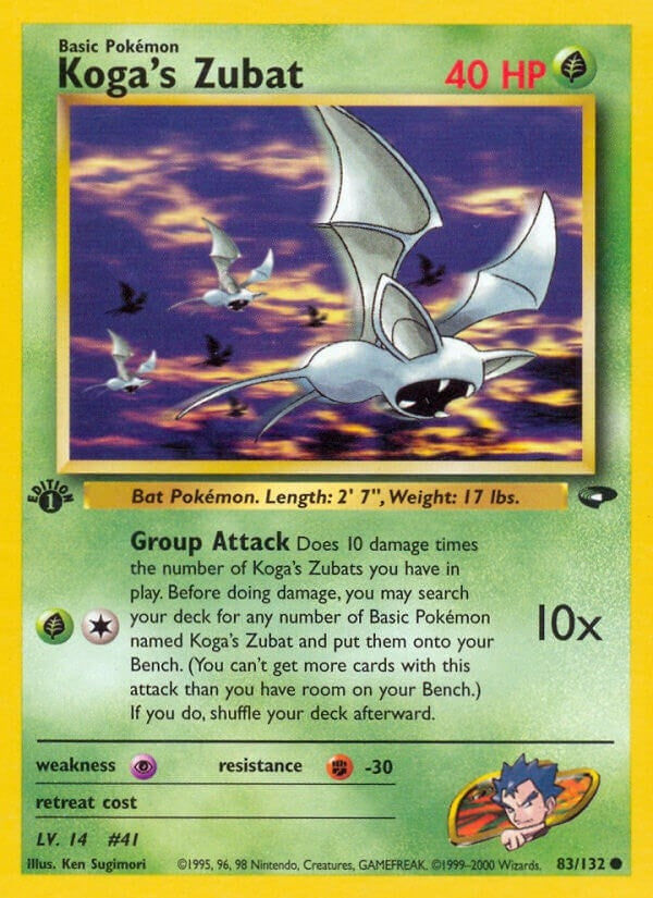 Koga's Zubat (083/132) (G2)