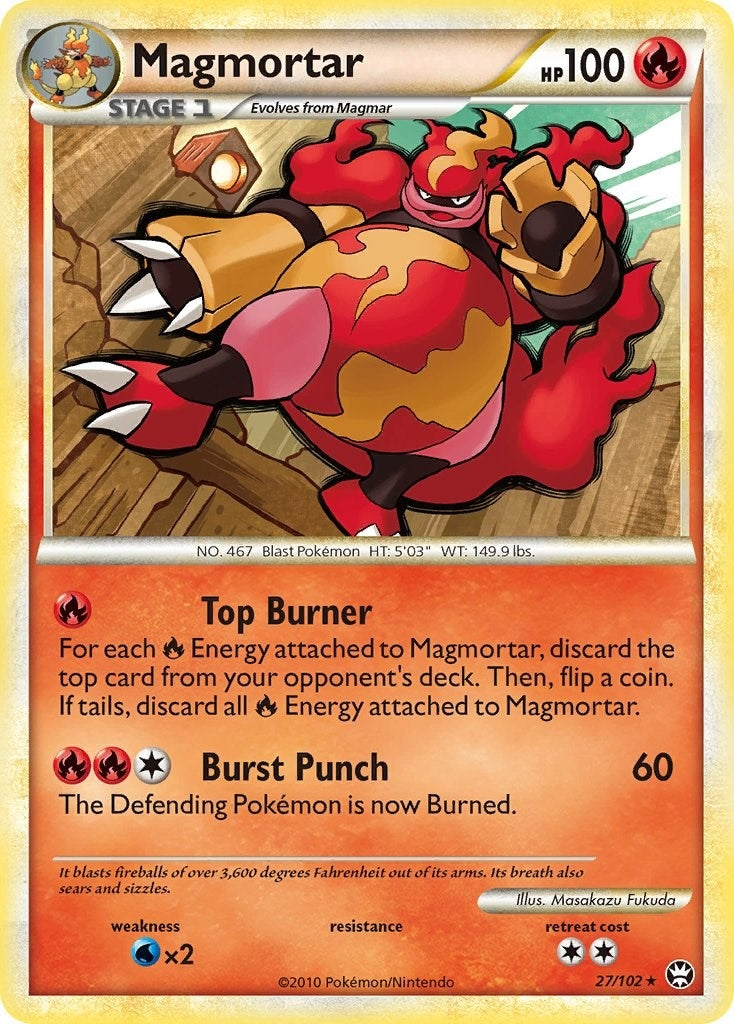 Magmortar (27/102) (TM)
