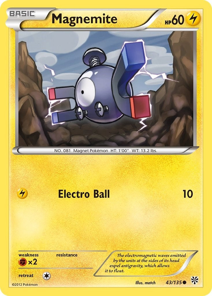 Magnemite (43) (43/135) (PLS)