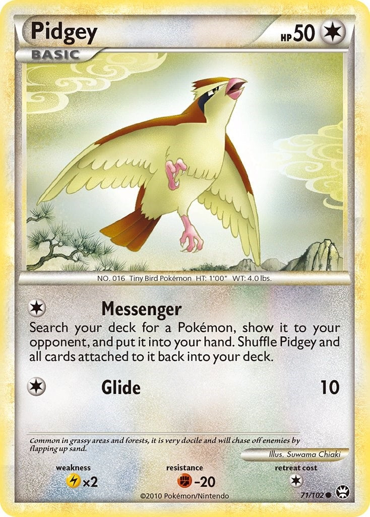 Pidgey (71/102) (TM)
