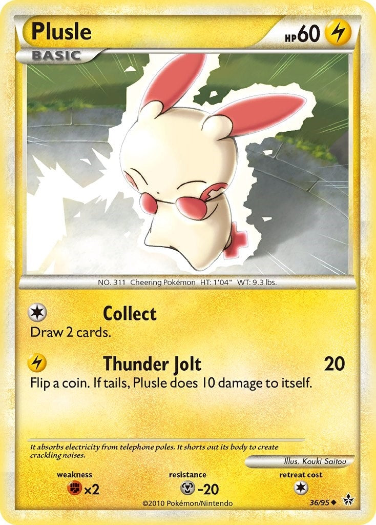 Plusle (36/95) (UL)