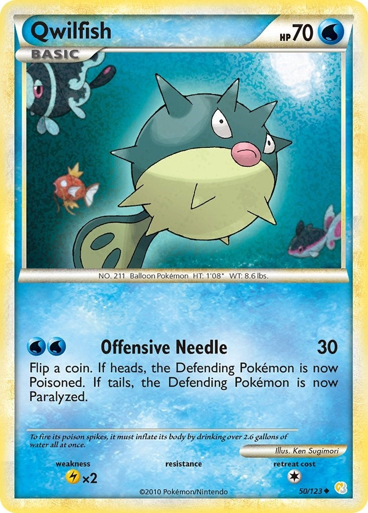 Qwilfish (50/123) (HS)