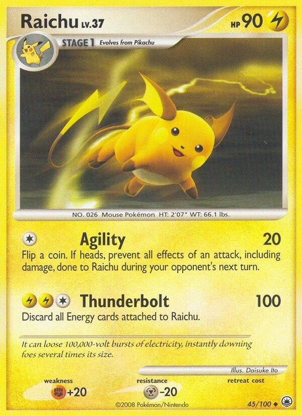 Raichu (45/100) (MD)