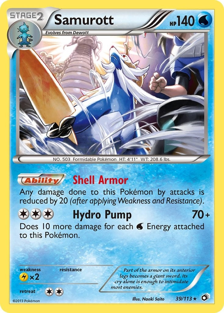 Samurott (39/113) (LTR)