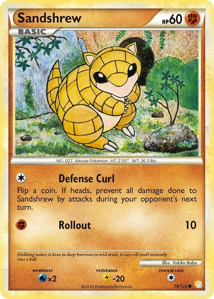 Sandshrew (79/123) (HS)