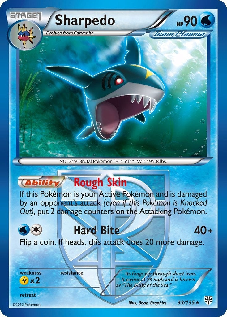 Sharpedo (Team Plasma) (33/135) (PLS)