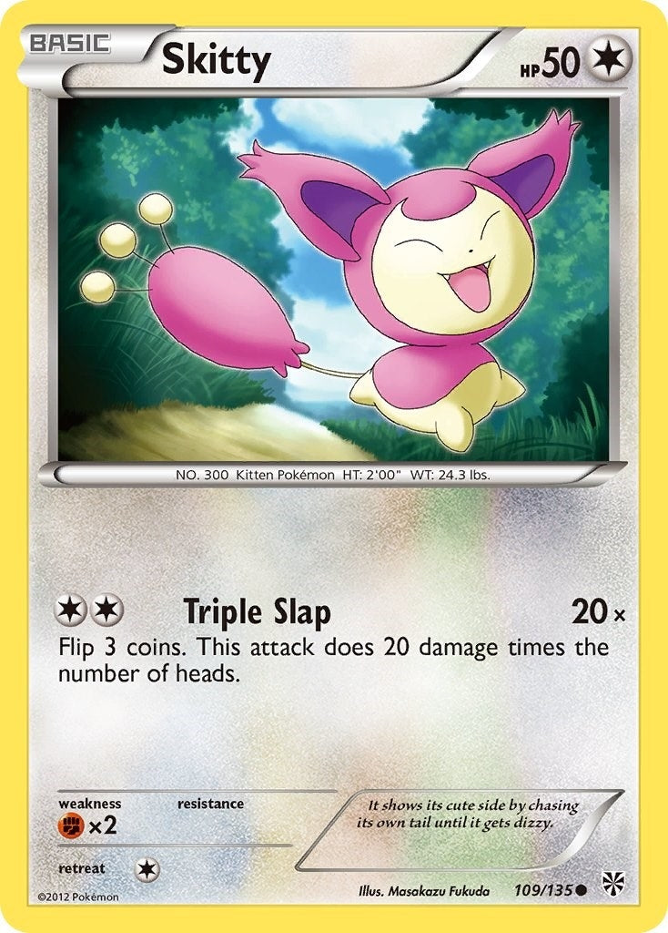 Skitty (109/135) (PLS)