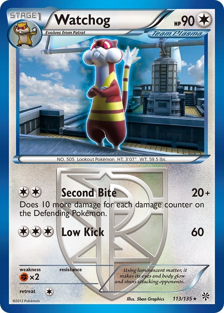 Watchog (Team Plasma) (113) (113/135) (PLS)