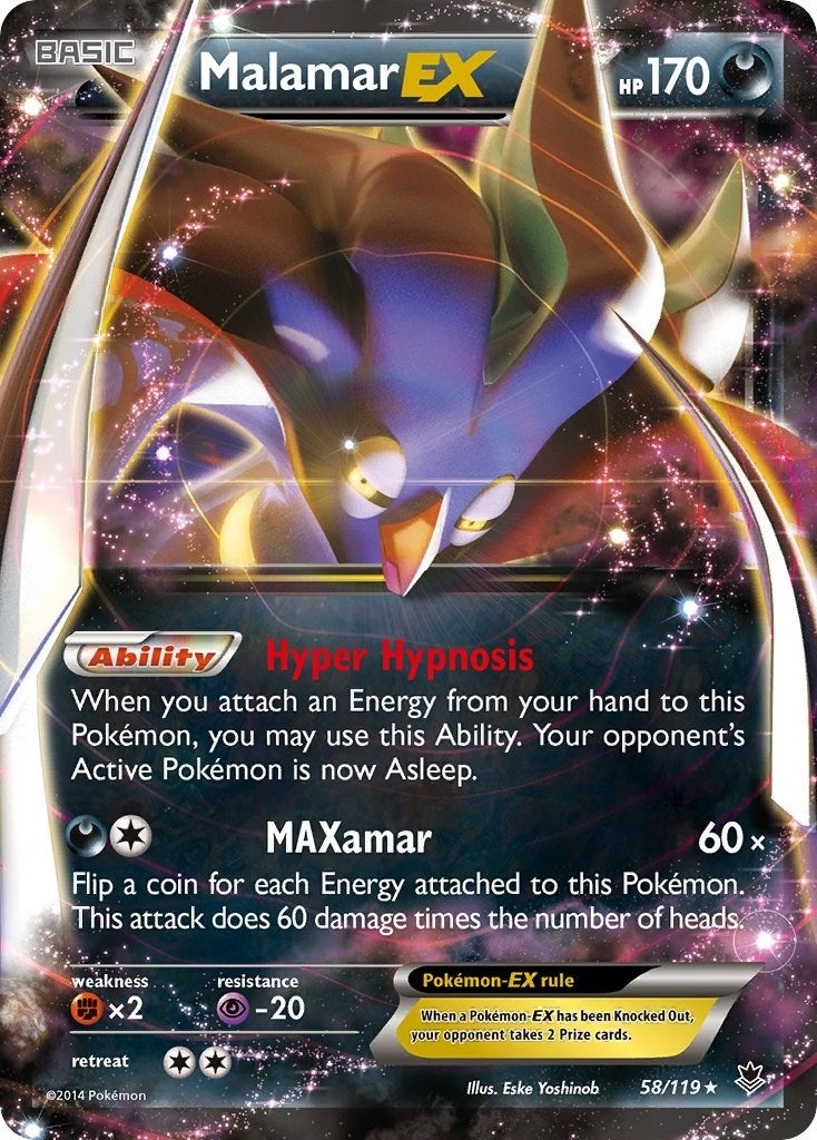 Malamar EX (58/119) (PHF)