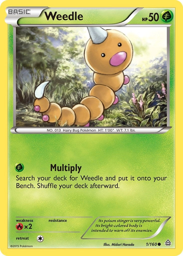 Weedle (1/160) (PRC)