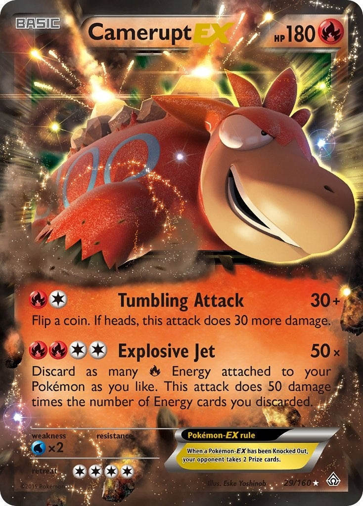 Camerupt EX (29/160) (PRC)