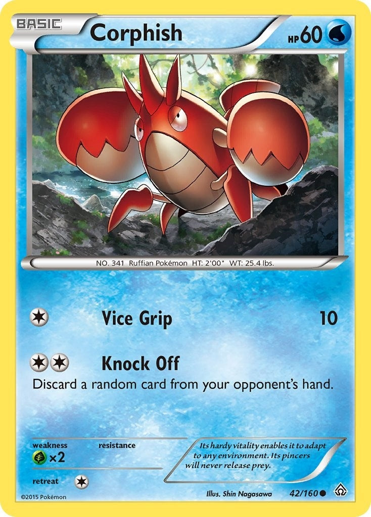 Corphish (42/160) (PRC)