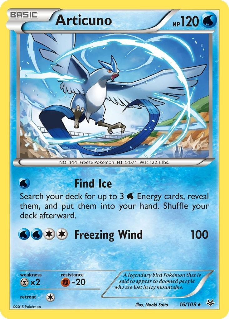 Articuno (16) (16/108) (ROS)