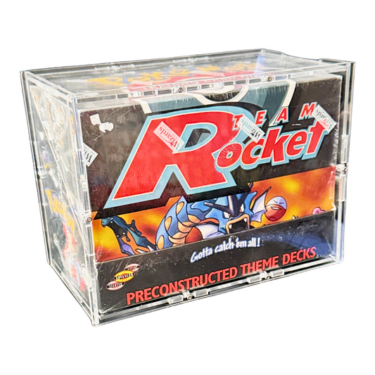 Team Rocket Theme Deck Sealed Display