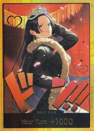 DON!! Card (Boa Hancock) (Gold) (EB-03)