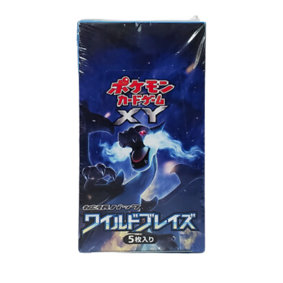 XY2 Wild Blaze 1st Edition Booster Box Poke Gems MTL XY2 Wild Blaze 1st Edition Booster Box Poke Gems MTL