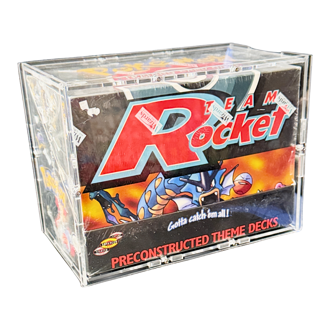 Team Rocket Theme Deck Sealed Display