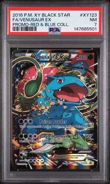 Venusaur EX PSA 7
