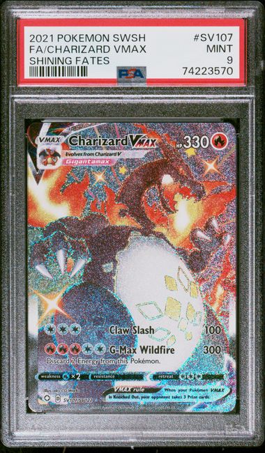 Charizard VMAX PSA 9 PSA 9