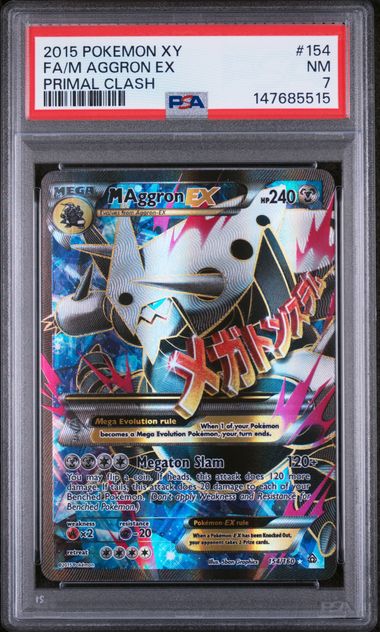 M Aggros EX PSA 7
