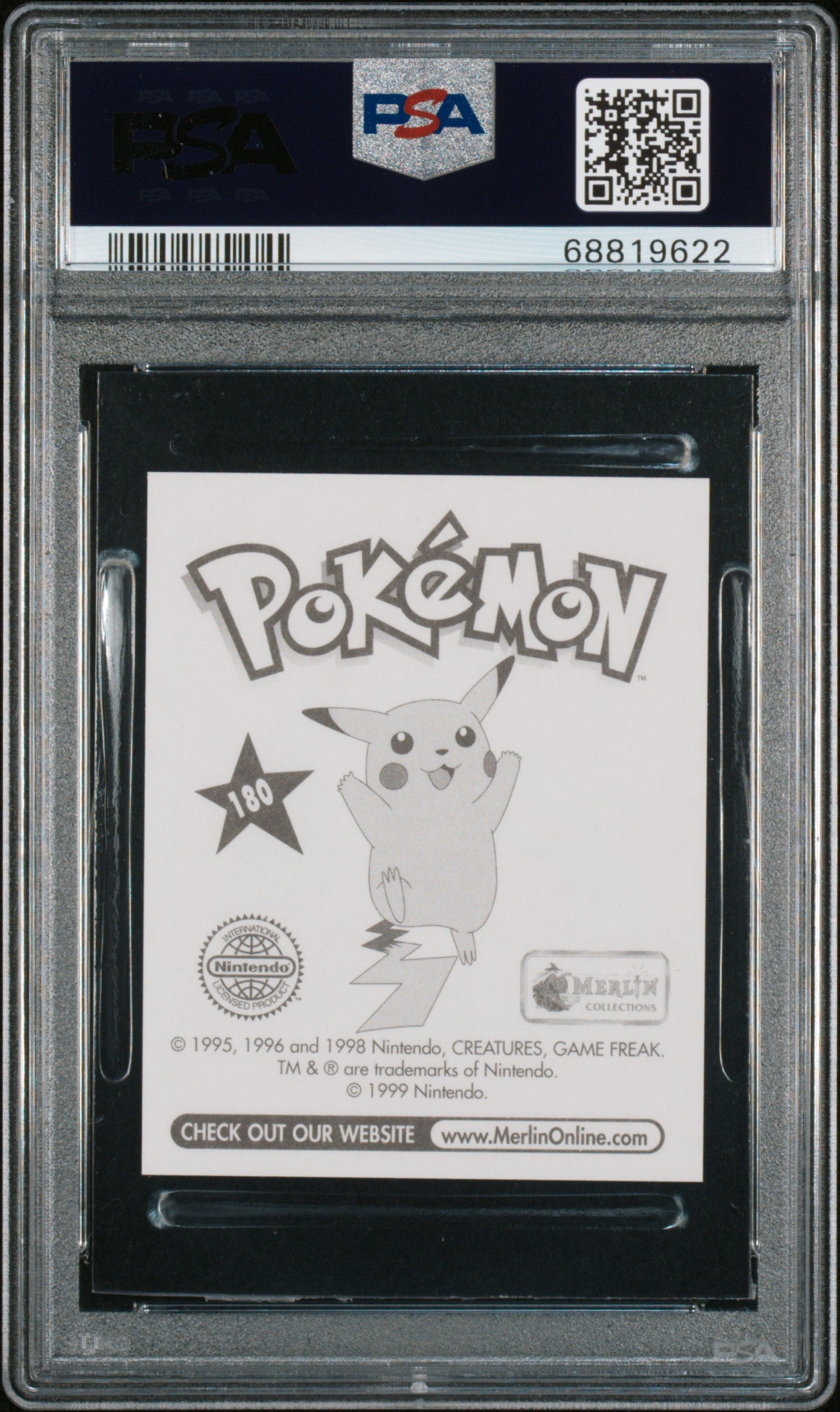 CHARIZARD 1999 MERLIN POKEMON PSA GEM MT 10