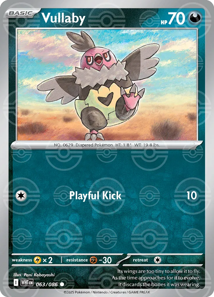 Vullaby (Poke Ball Pattern) (063/086) (WHT)