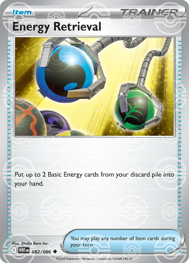 Energy Retrieval (Poke Ball Pattern) (082/086) (WHT)