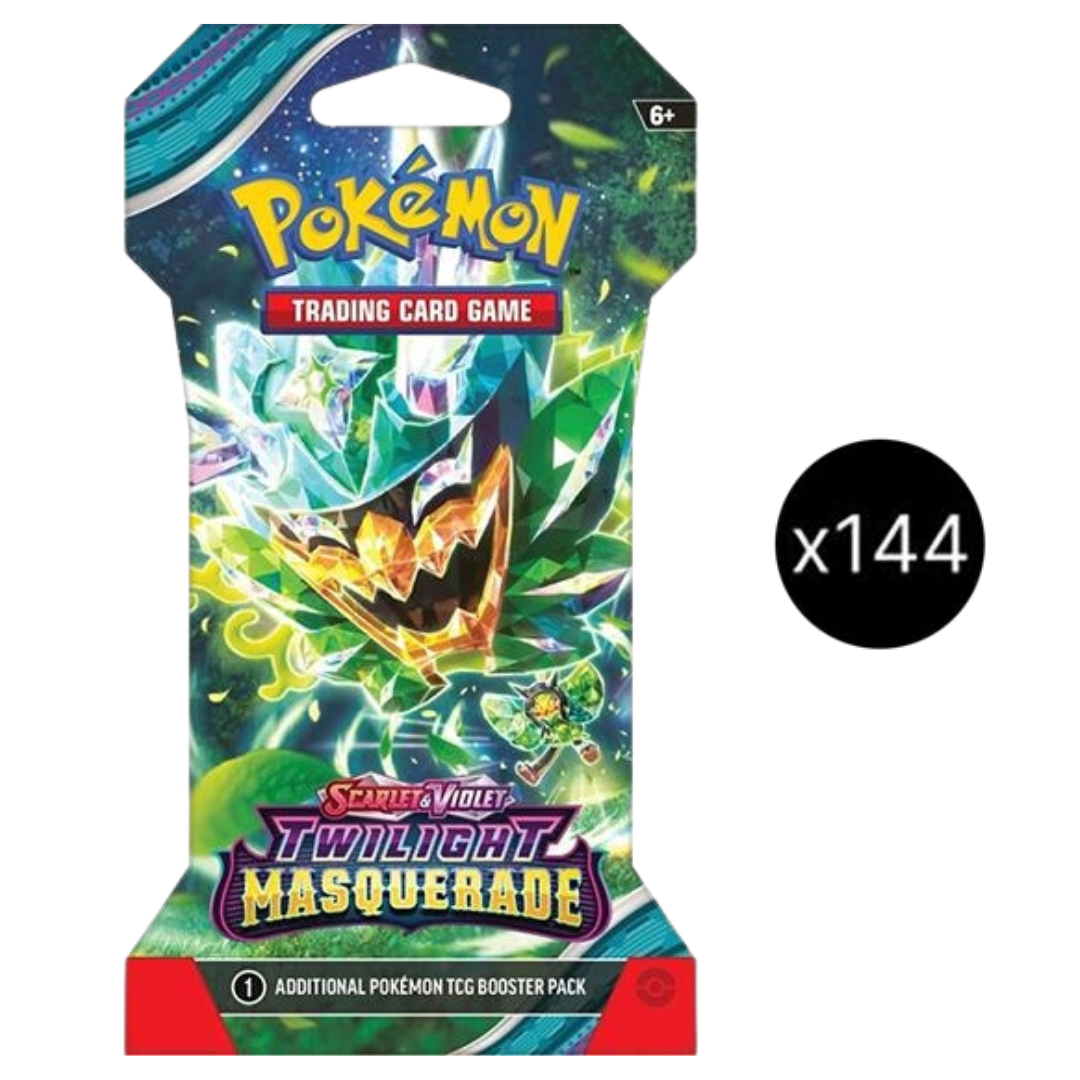 Twilight Masquerade Sleeved Booster Pack Case – Poke Gems MTL