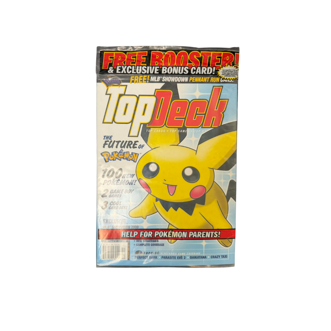 Top Deck Magazine + Team Rocket Booster Pack Poke Gems MTL Top Deck Magazine + Team Rocket Booster Pack Poke Gems MTL
