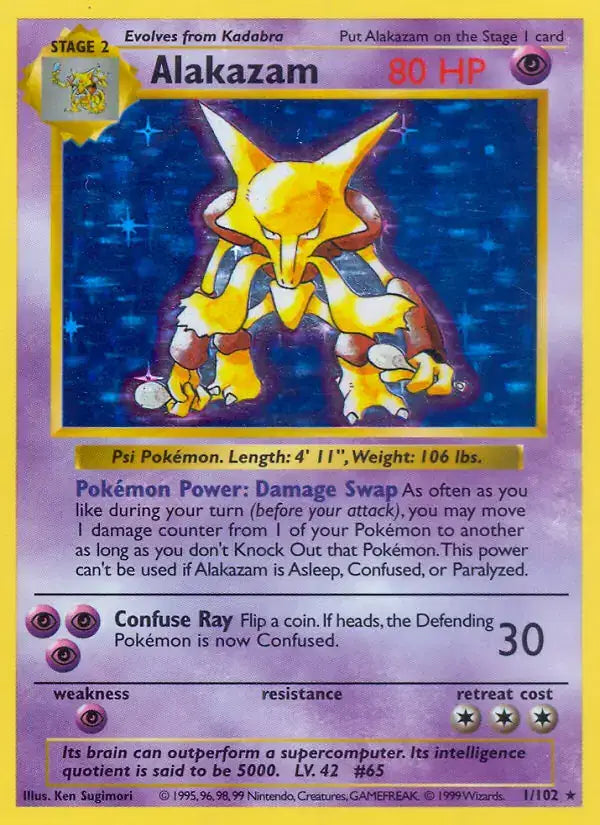 Alakazam (001/102) (BSS)