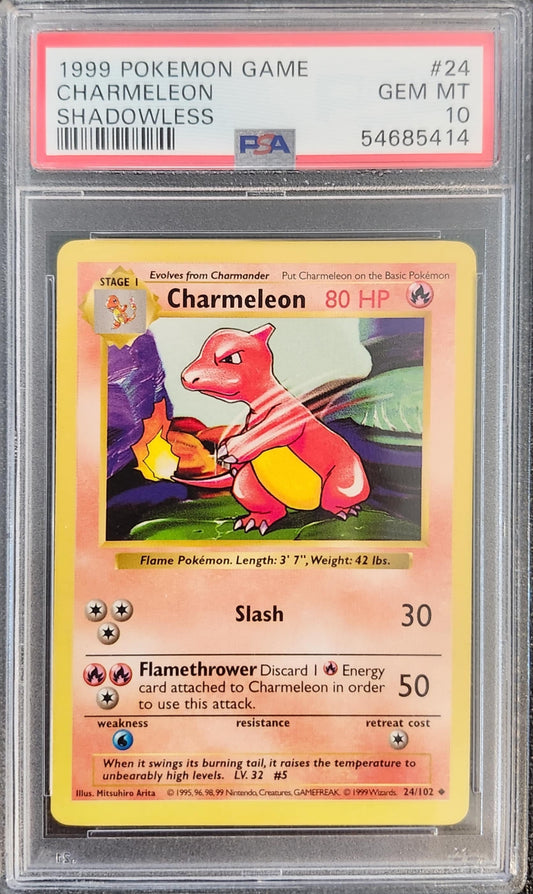 Charmeleon Shadowless PSA 10