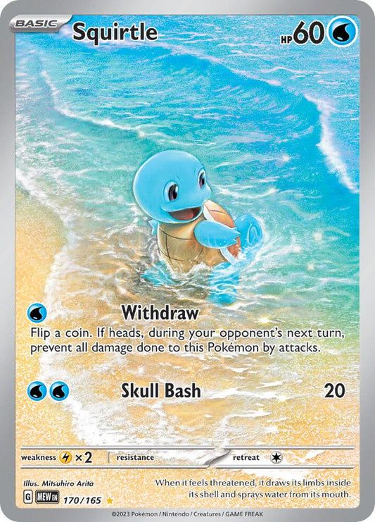 Squirtle 170/165 - NM