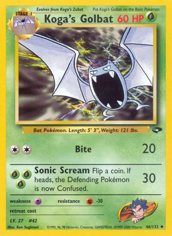 Koga's Golbat (046/132) (G2)