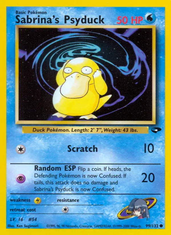 Sabrina's Psyduck (099/132) (G2)