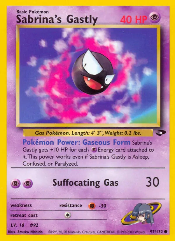 Sabrina's Gastly (97) (097/132) (G2)