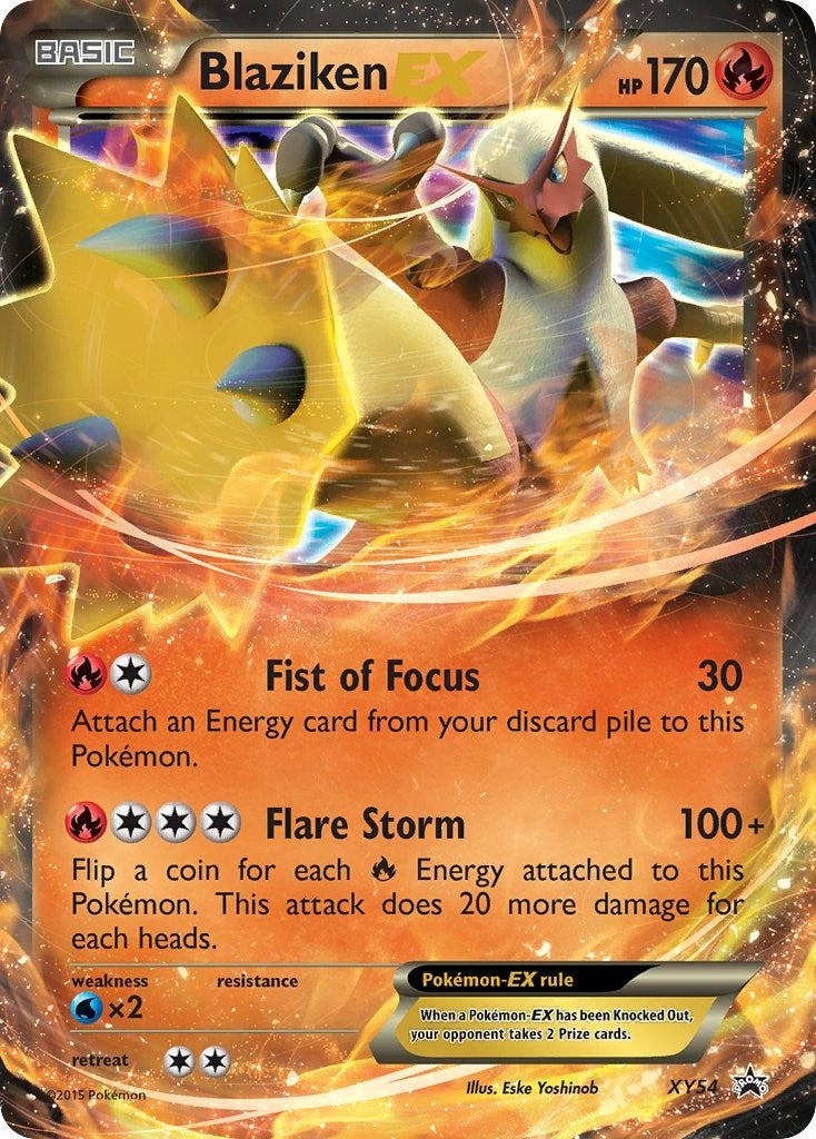 Blaziken EX - XY54 (XY54) (PR)